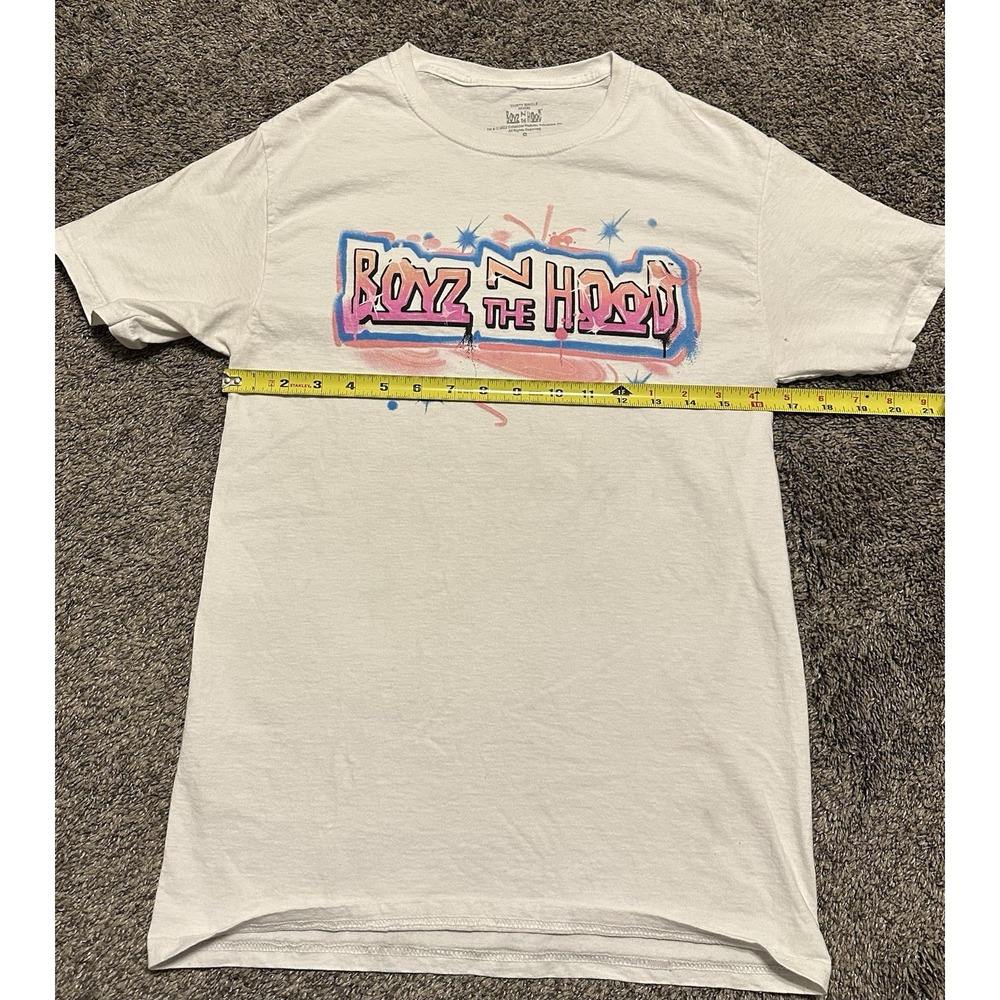 Boyz N The Hood T-Shirt Mens Small White Graphic Movie Streetwear Tee - Picture 6 of 7